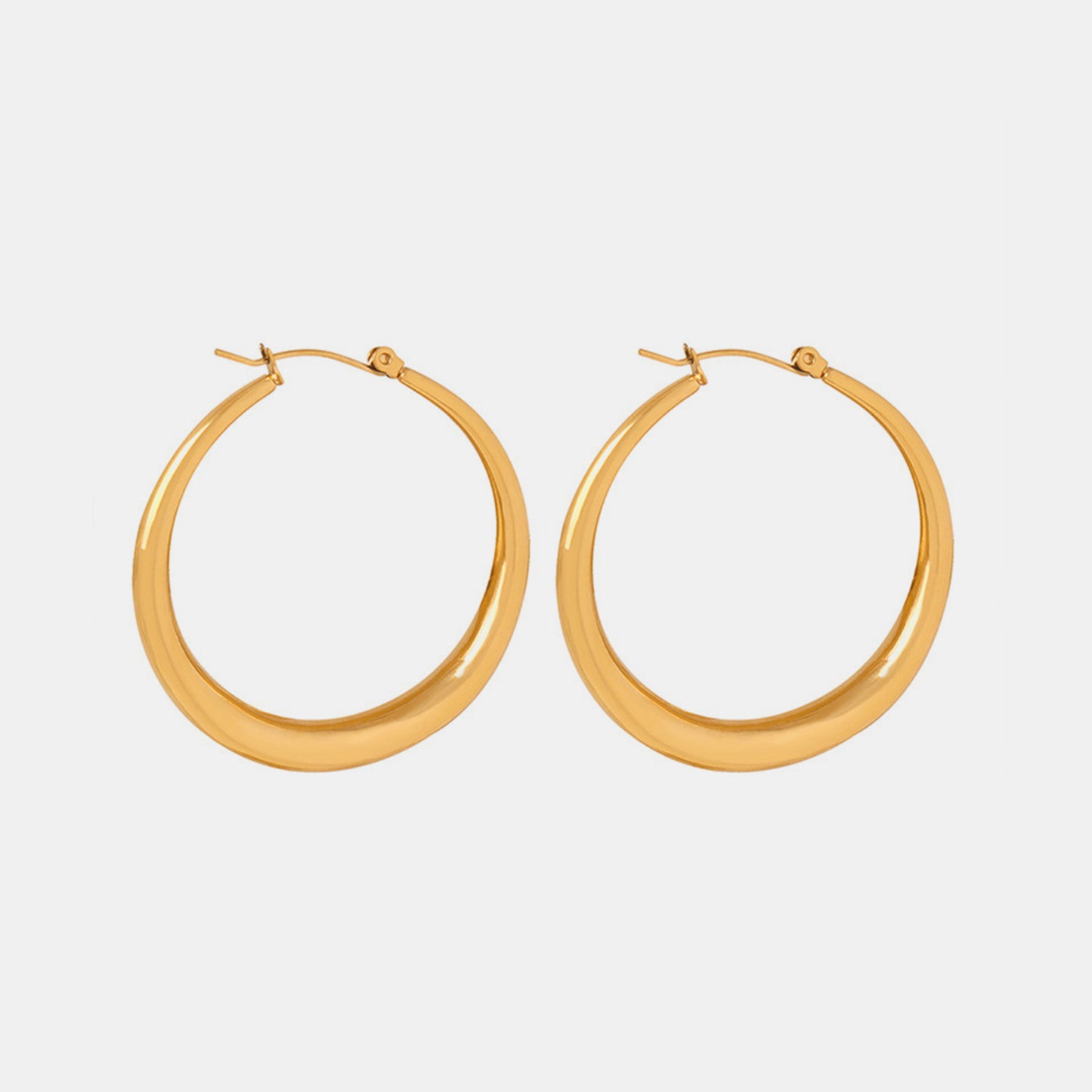 Gold Hoop Earrings