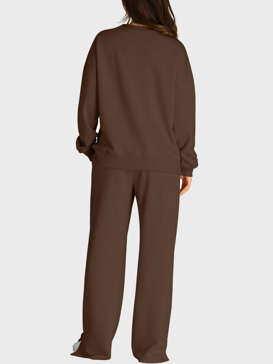 Comfortable Slit Pants Set