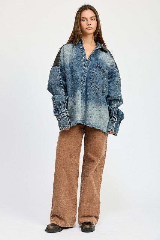 Oversized Denim Jacket
