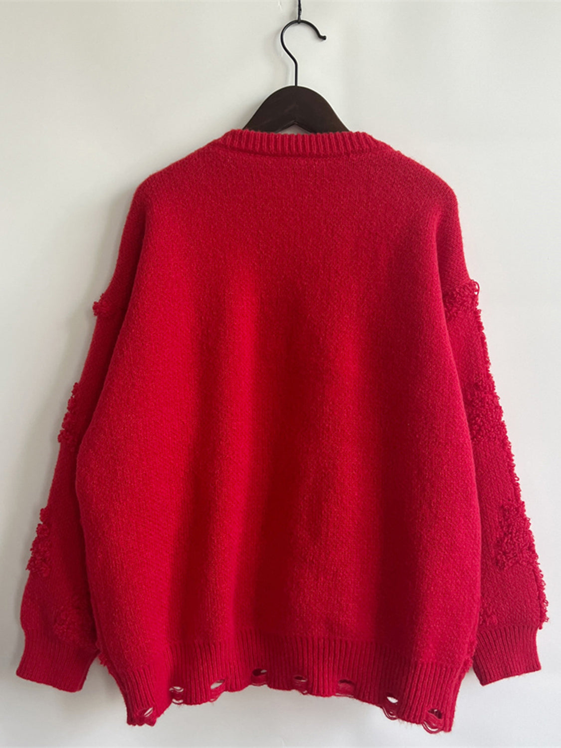 Pearl Detail Christmas Sweater
