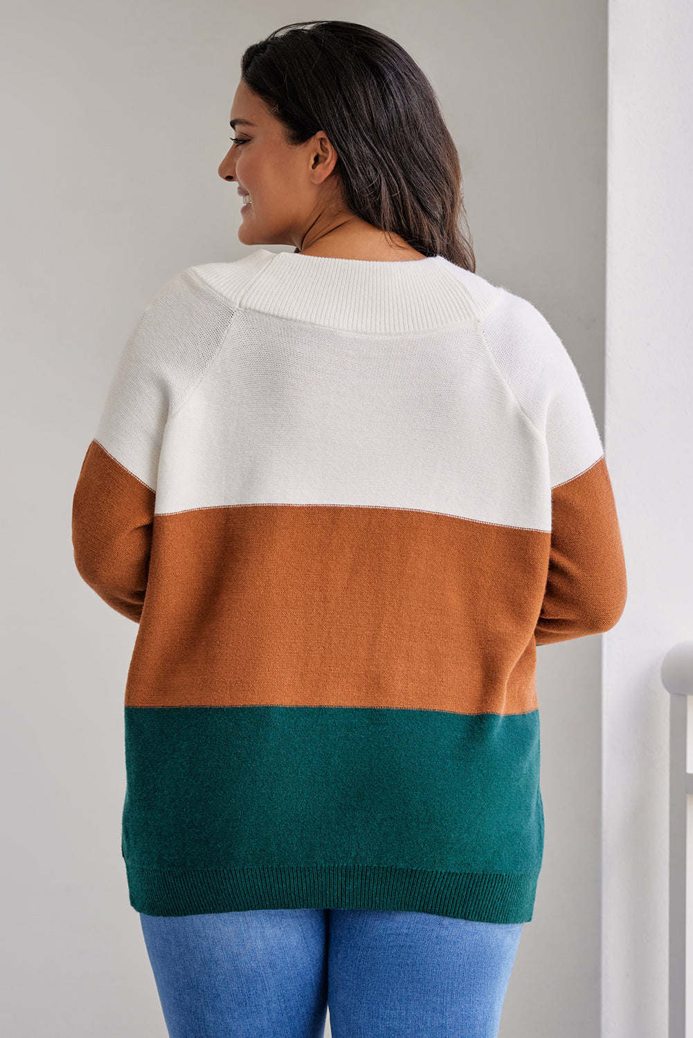 Color Block Sweater