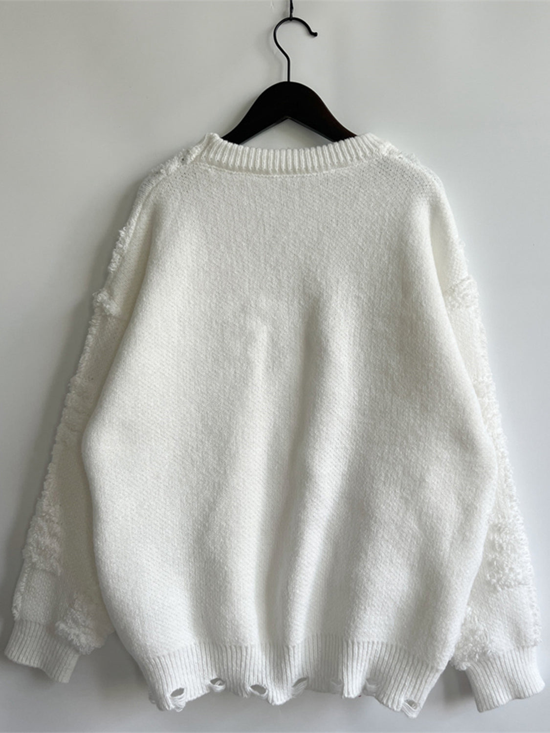 Pearl Detail Christmas Sweater