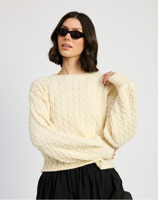 Cable Knit Sweater