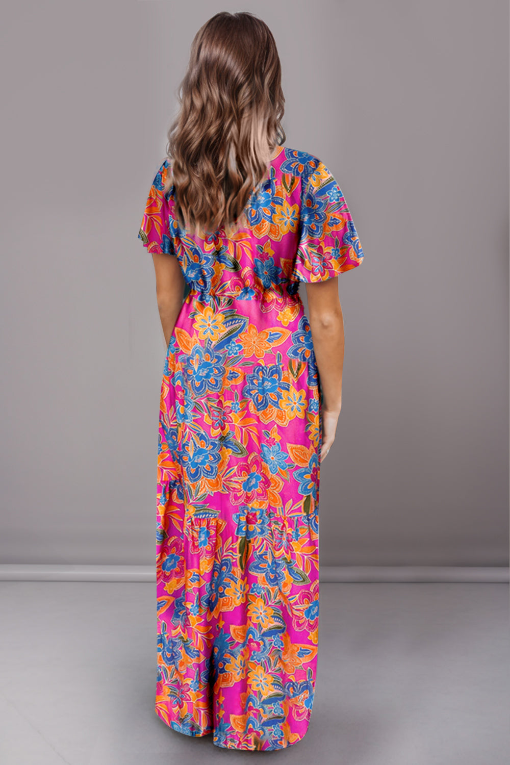 Flower Vibrancy Maxi Dress