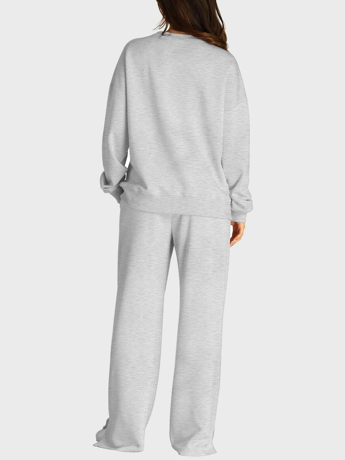 Comfortable Slit Pants Set