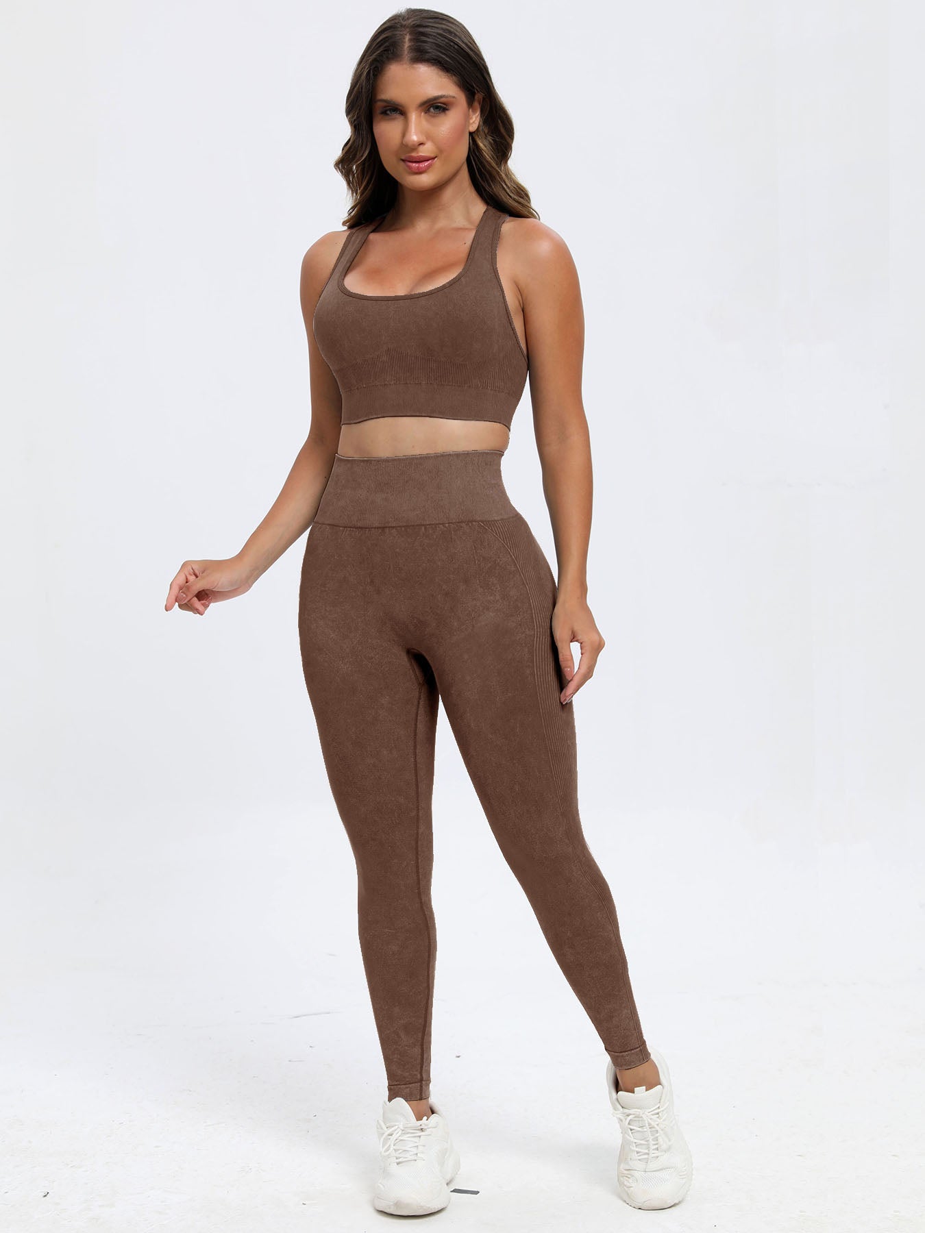 Textured Top and Pants Active Set