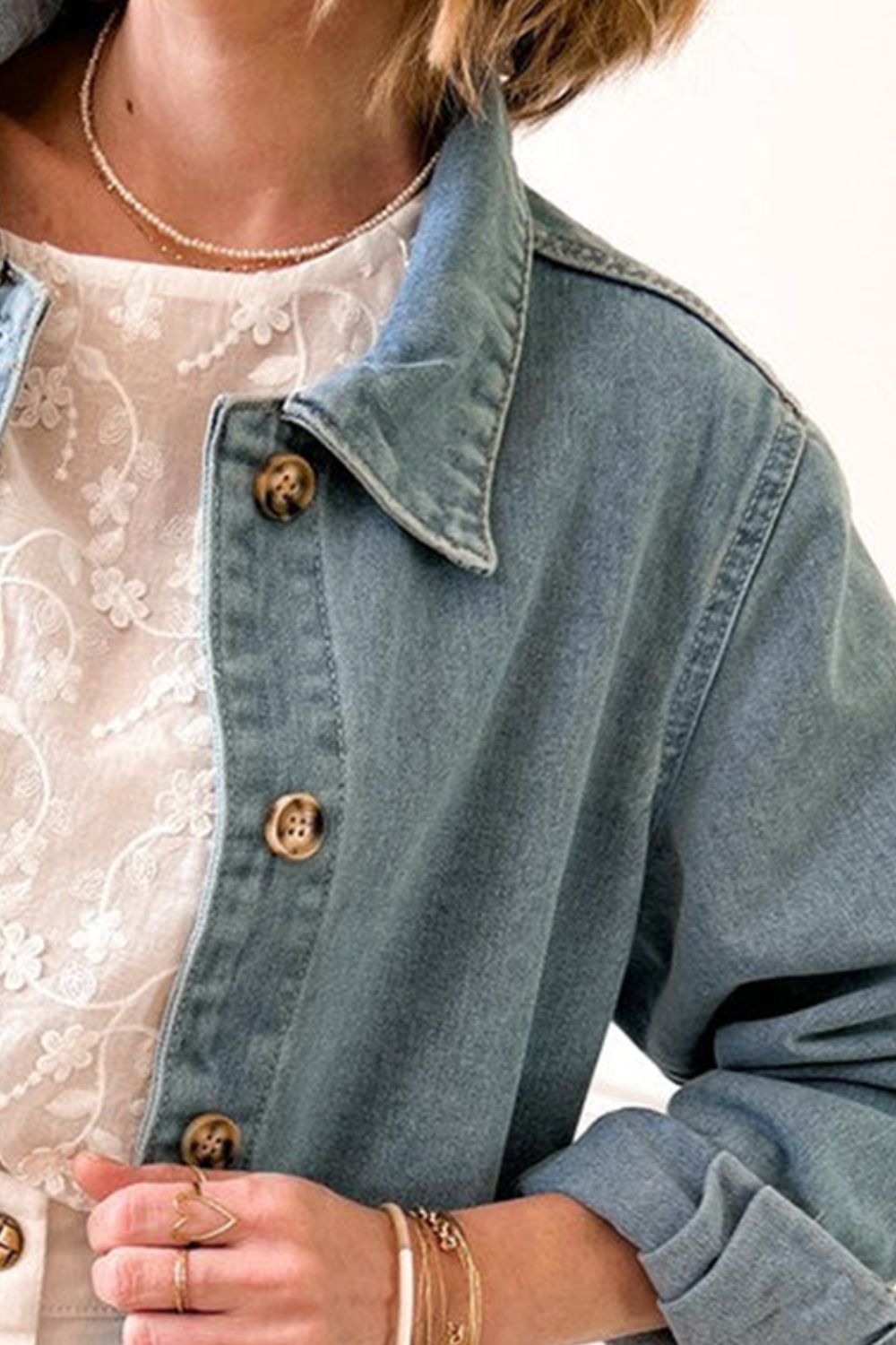 Classy Bell Denim Jacket