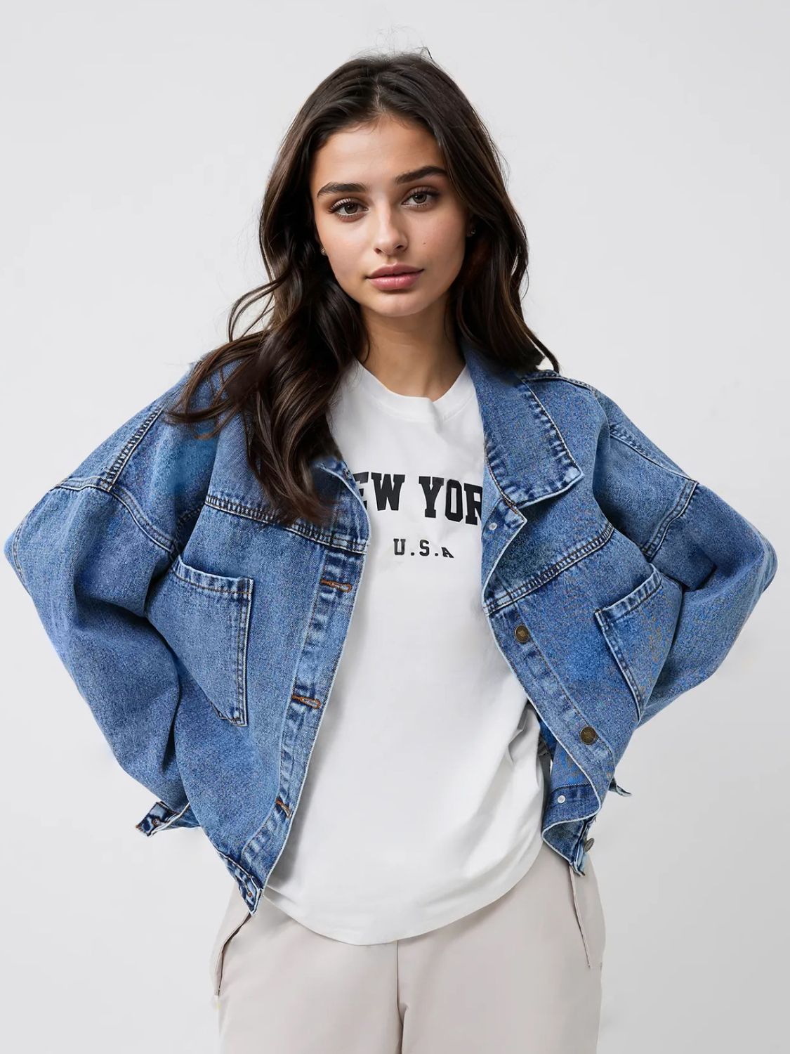 Glory Denim Top