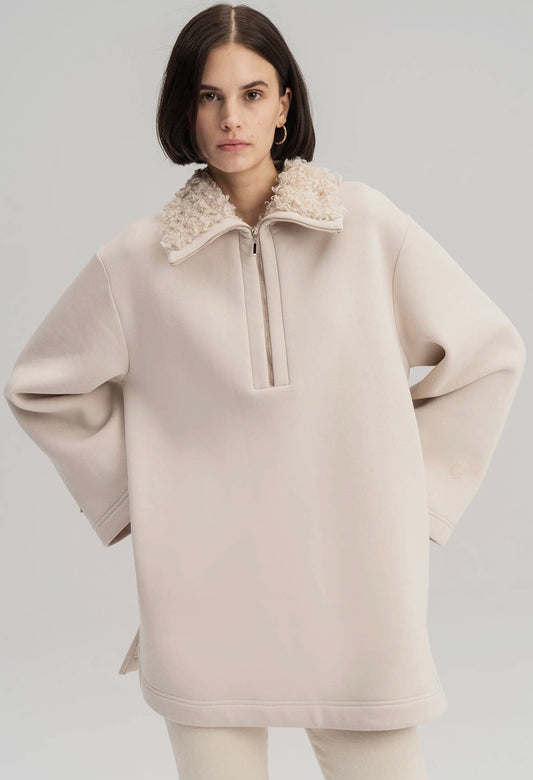 Faux Fur Sweater