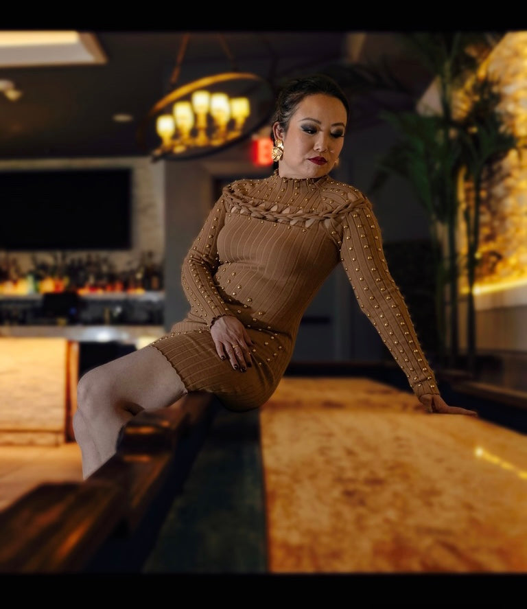 The Gold Goddess Dress