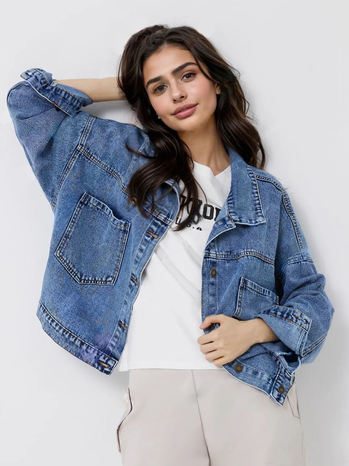 Glory Denim Top