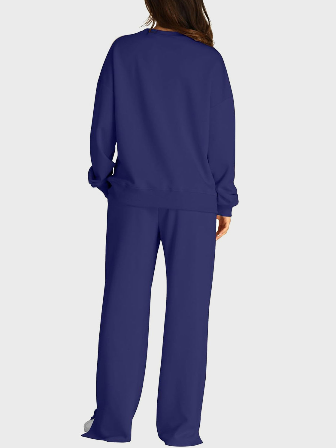 Comfortable Slit Pants Set