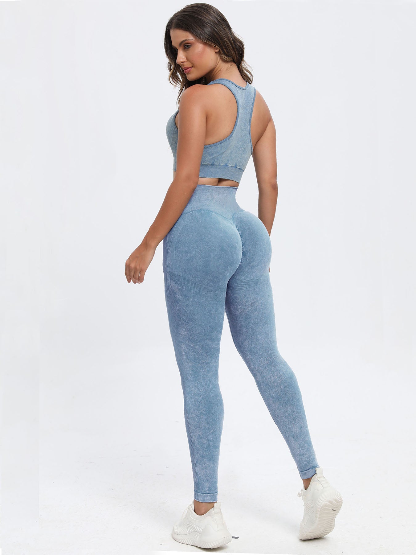 Textured Top and Pants Active Set