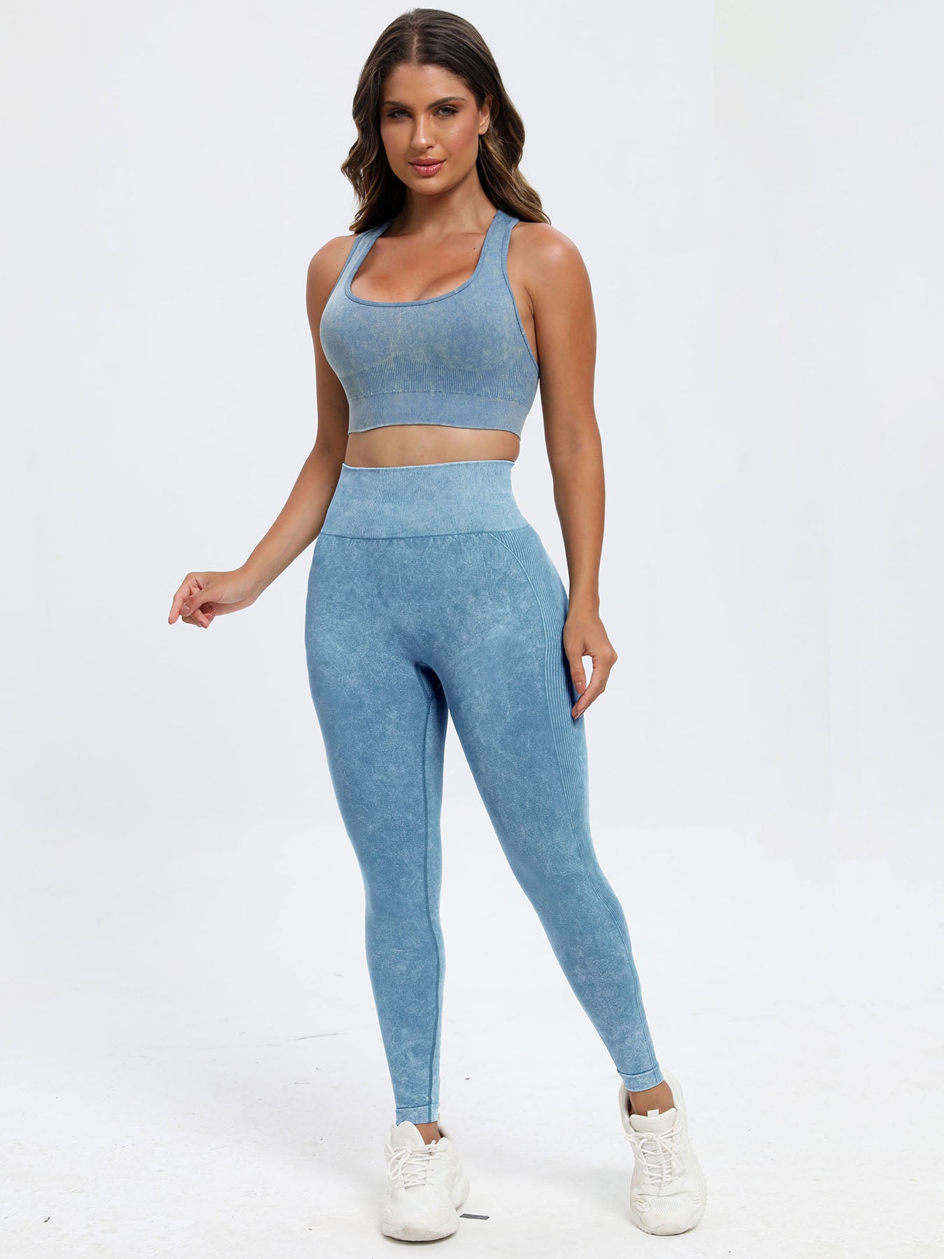 Textured Top and Pants Active Set