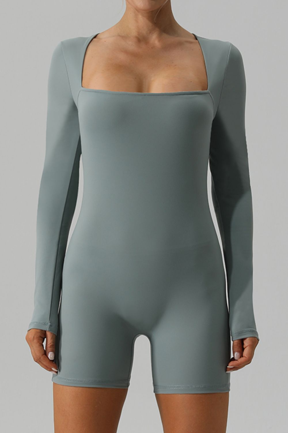 Long Sleeve Active Romper