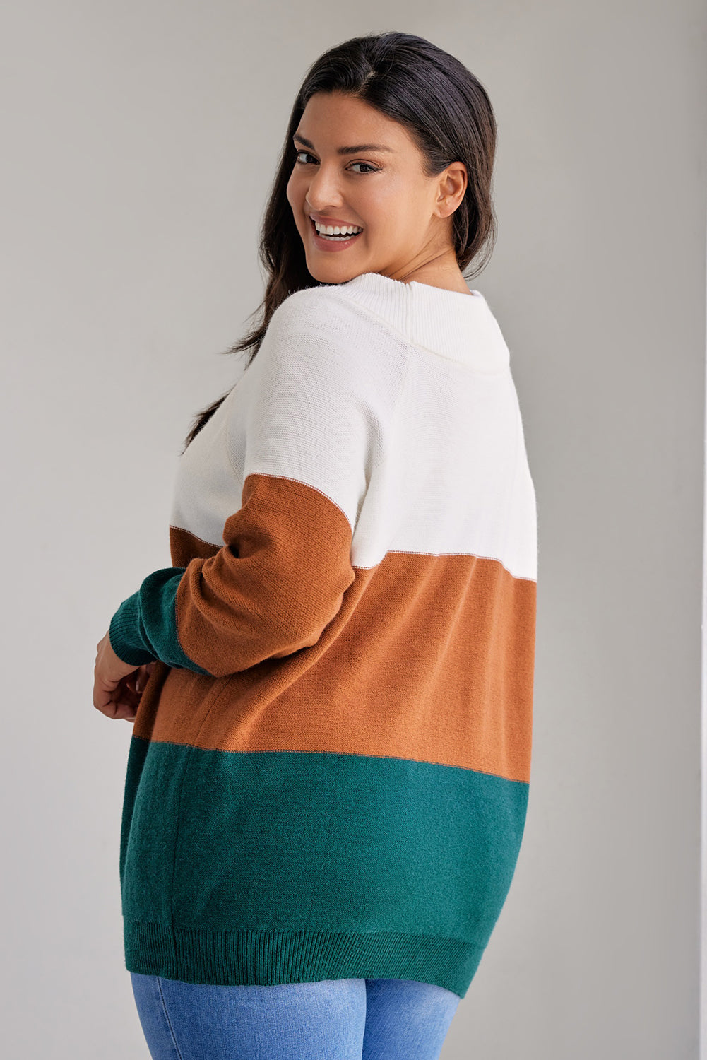 Color Block Sweater