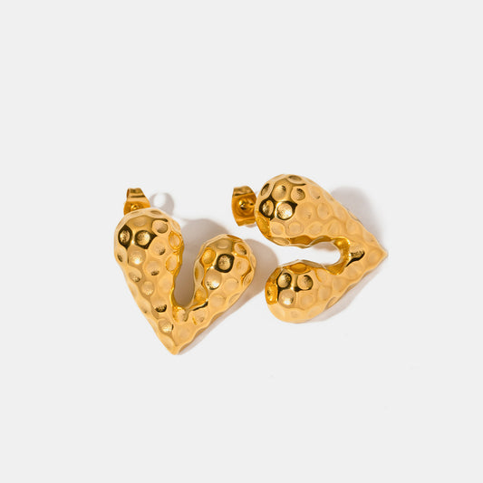 Heartfelt Stud Earrings