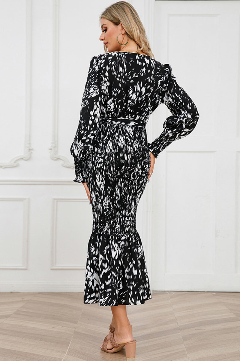 Midnight Sand Midi Dress