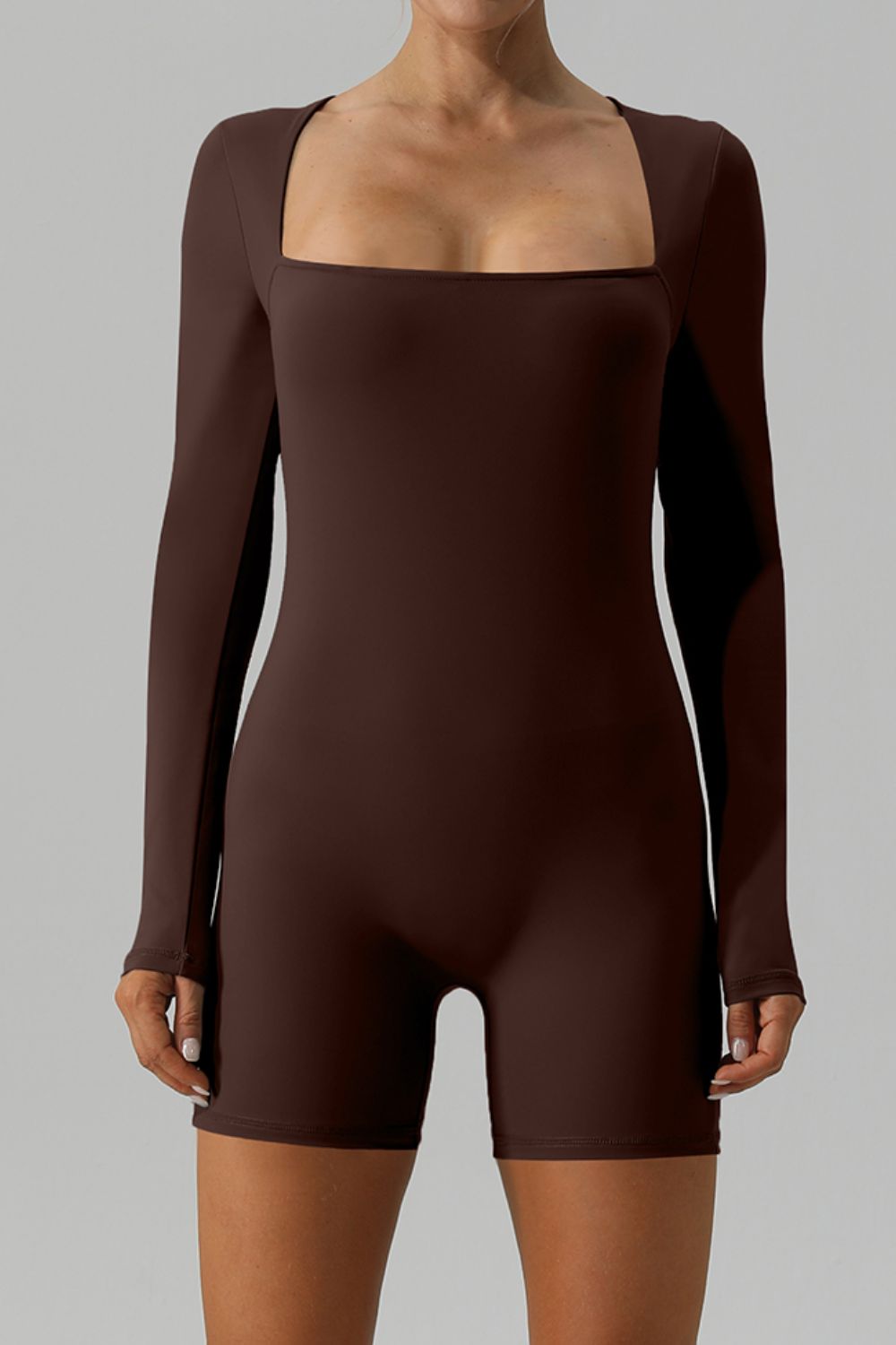 Long Sleeve Active Romper