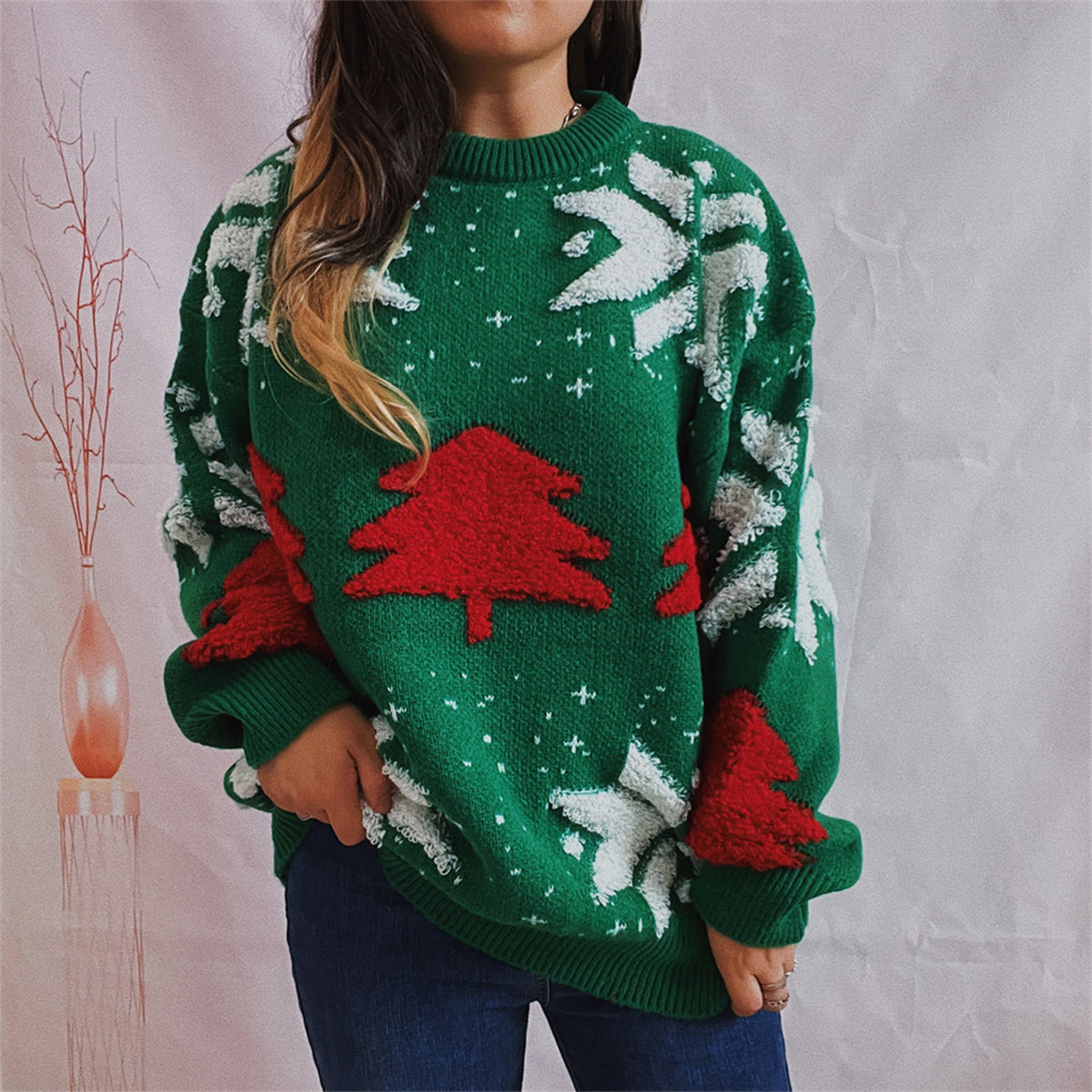 Winter Tree Sweater