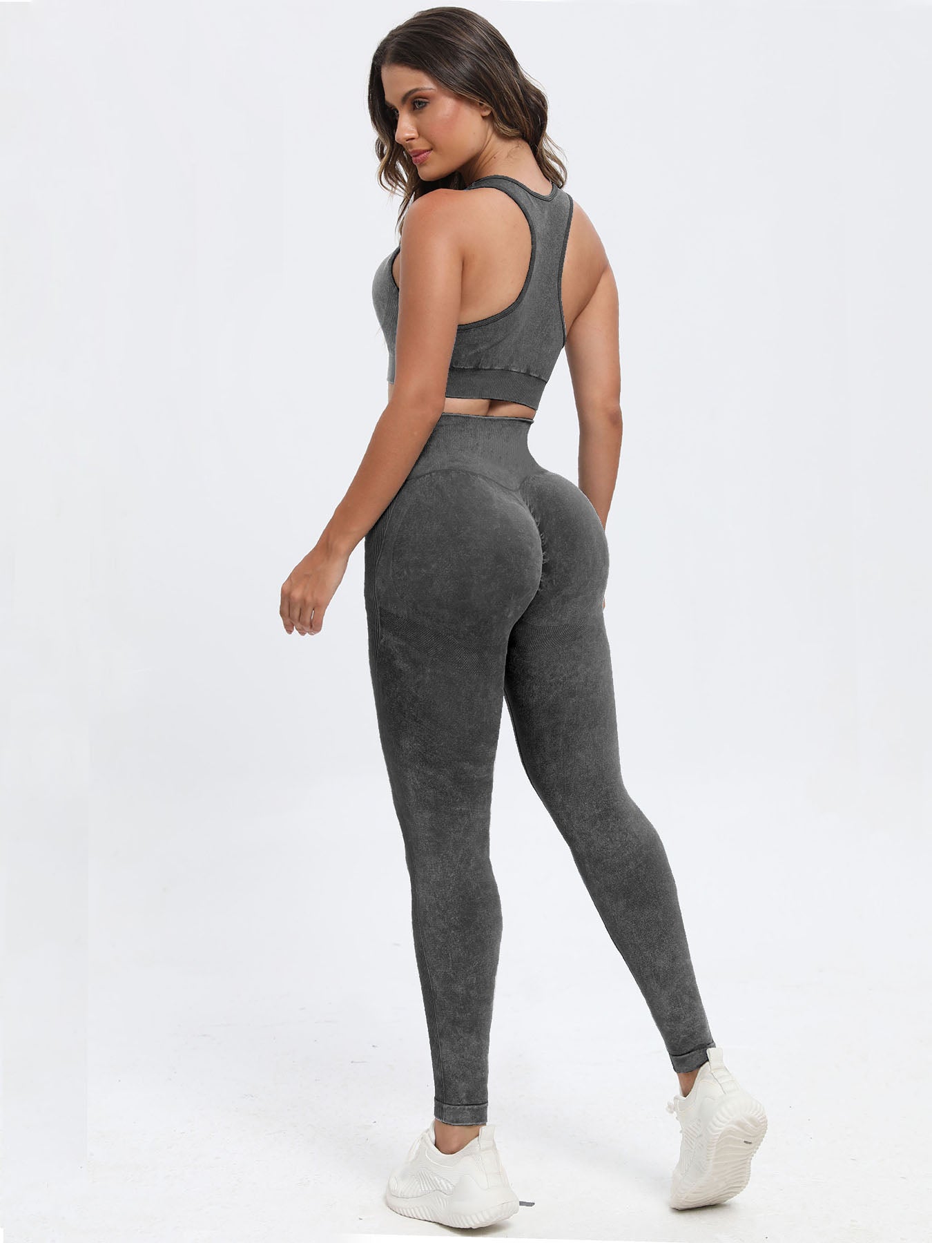 Textured Top and Pants Active Set