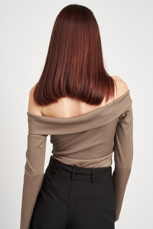 Sleek Shoulder Bodysuit