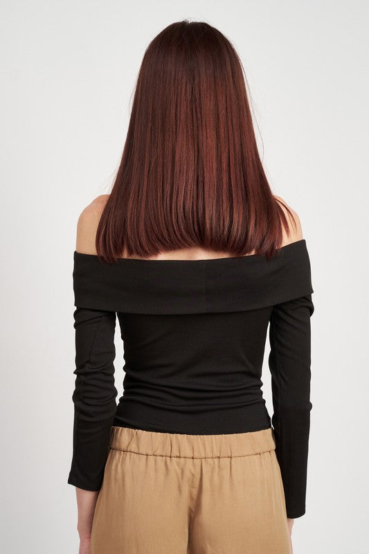 Sleek Shoulder Bodysuit