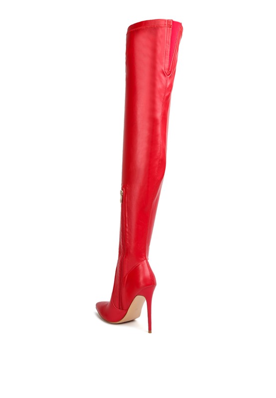 Sophisticated Thigh-High Boot