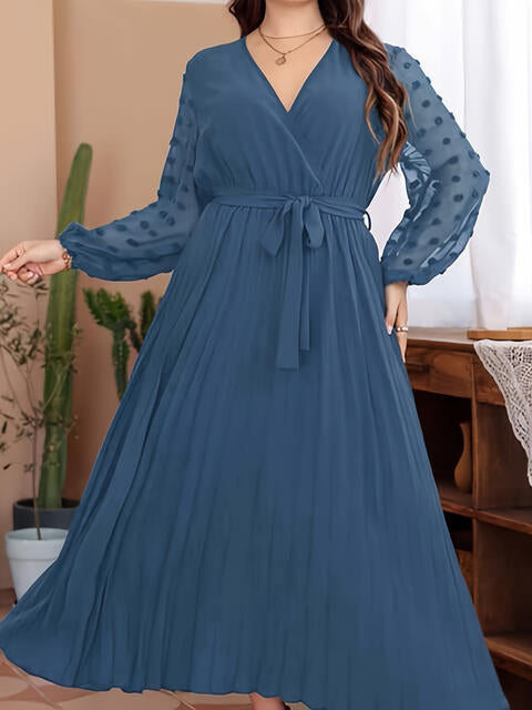 Swiss Dot Maxi Dress