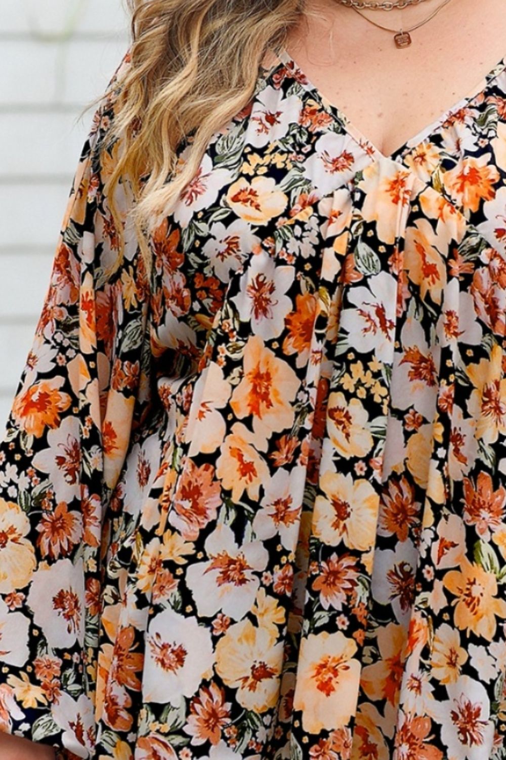 Plus Floral Bliss Blouse