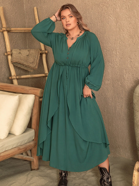 Matcha Green Midi Dress