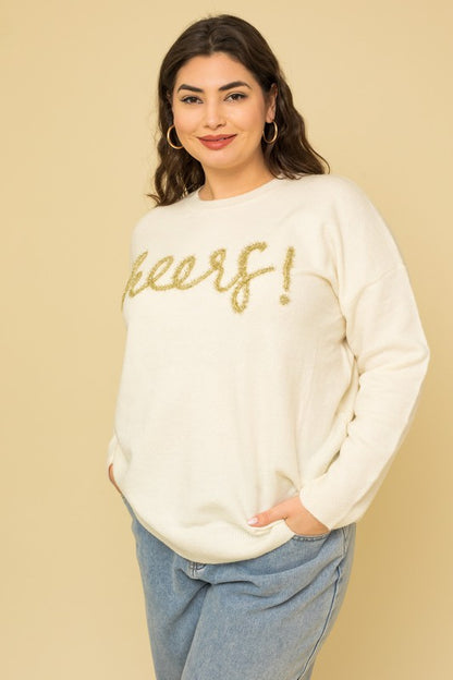 Cheers Pullover Sweater