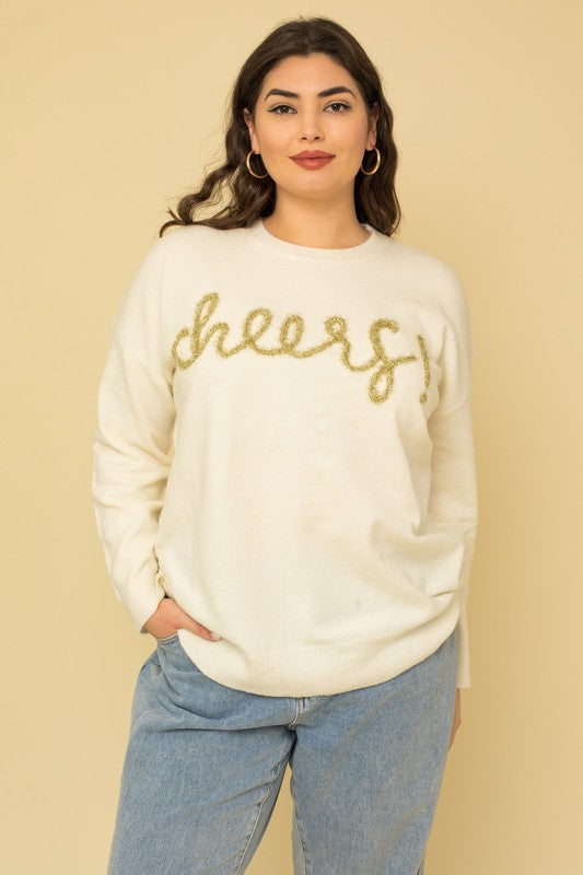 Cheers Pullover Sweater