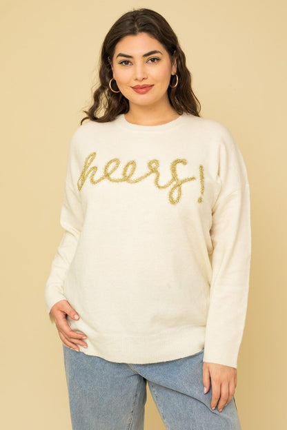 Cheers Pullover Sweater