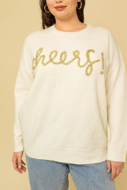 Cheers Pullover Sweater