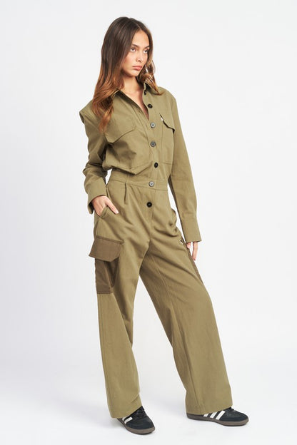 Cargo Jumpsuit