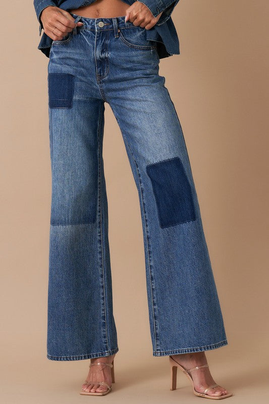 Patchwork Jeans