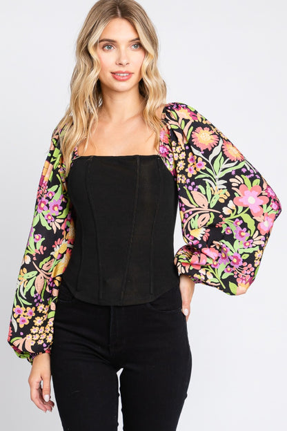 Cascade Blossom Blouse