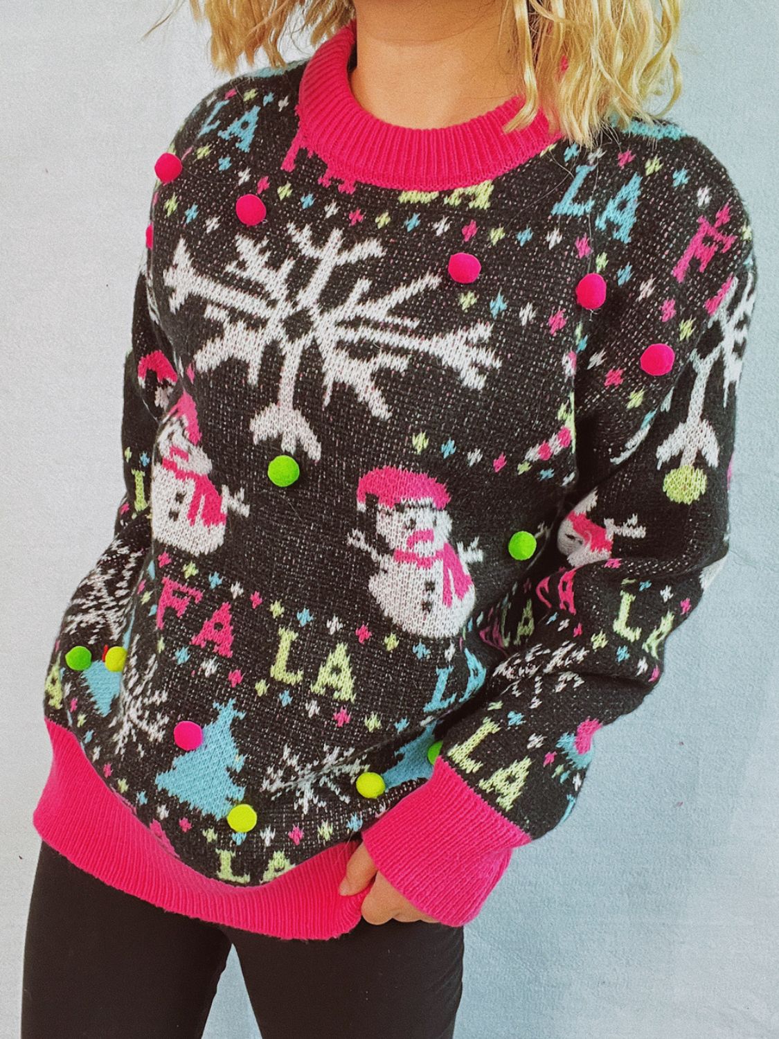 Snowman Flake Sweater