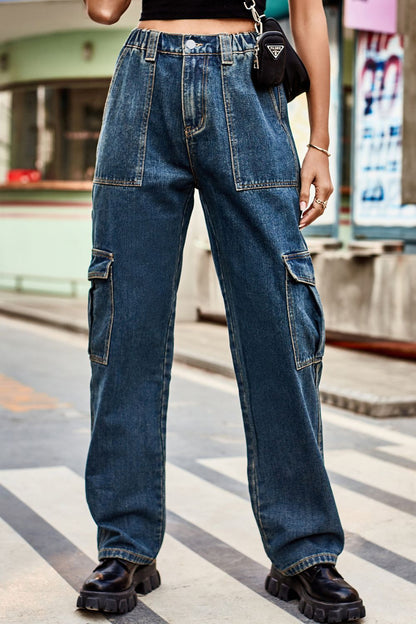 Cargo Jeans with Pockets