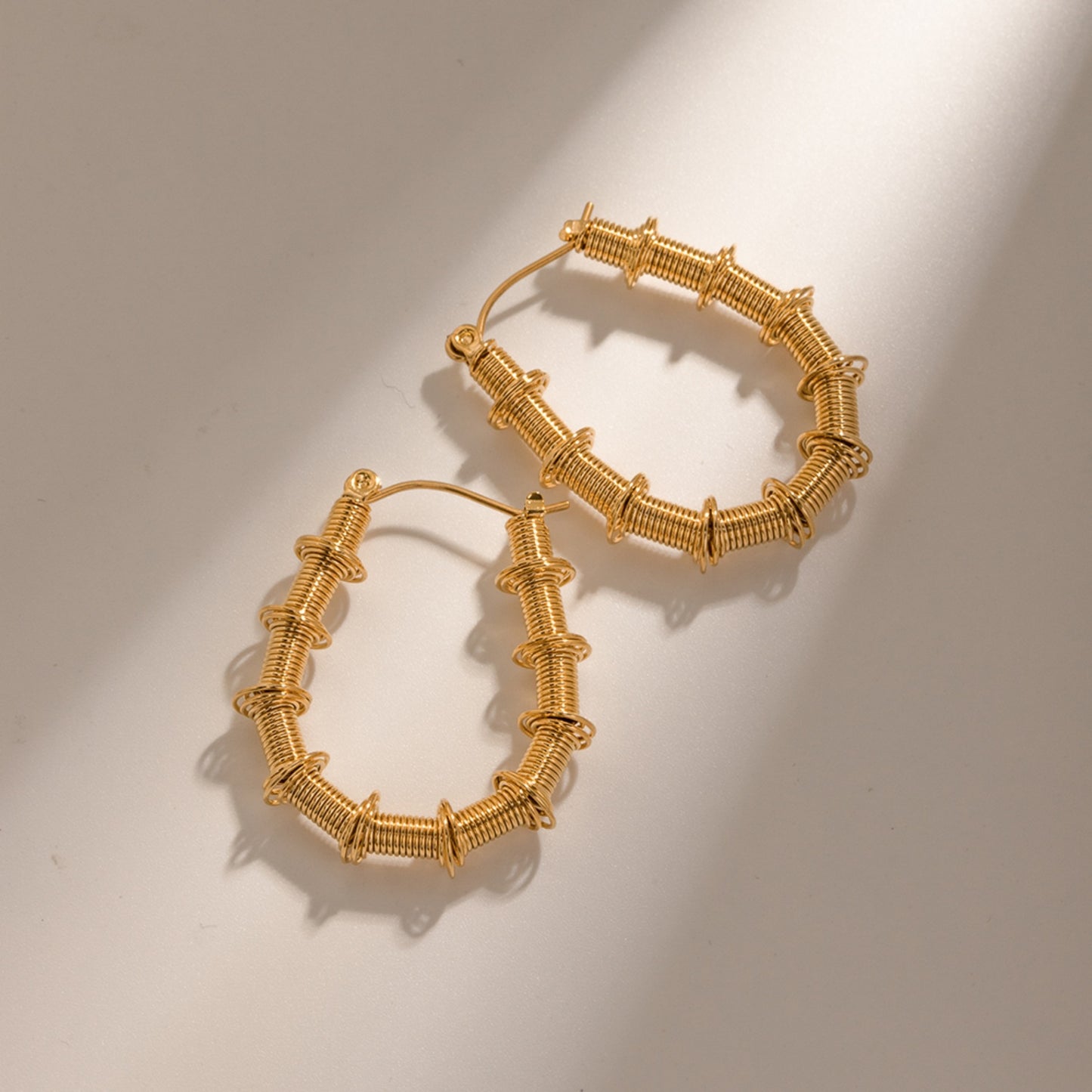 Gold Hoop Earrings