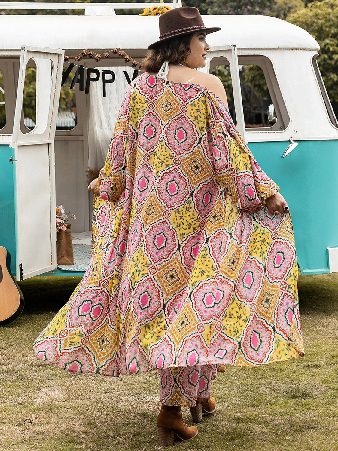 Hippie High Cover Up and Pants Set