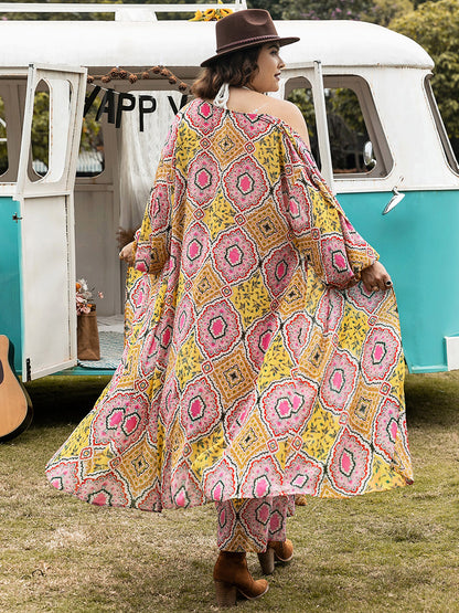 Hippie High Cover Up and Pants Set