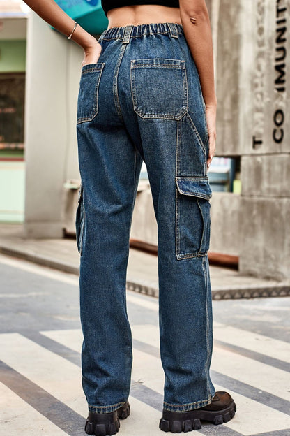 Cargo Jeans with Pockets