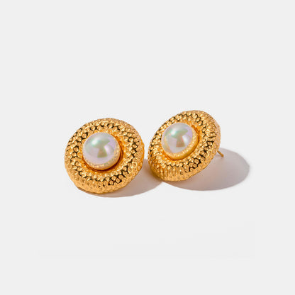 Vintage Luxury Gold-Plated Earrings