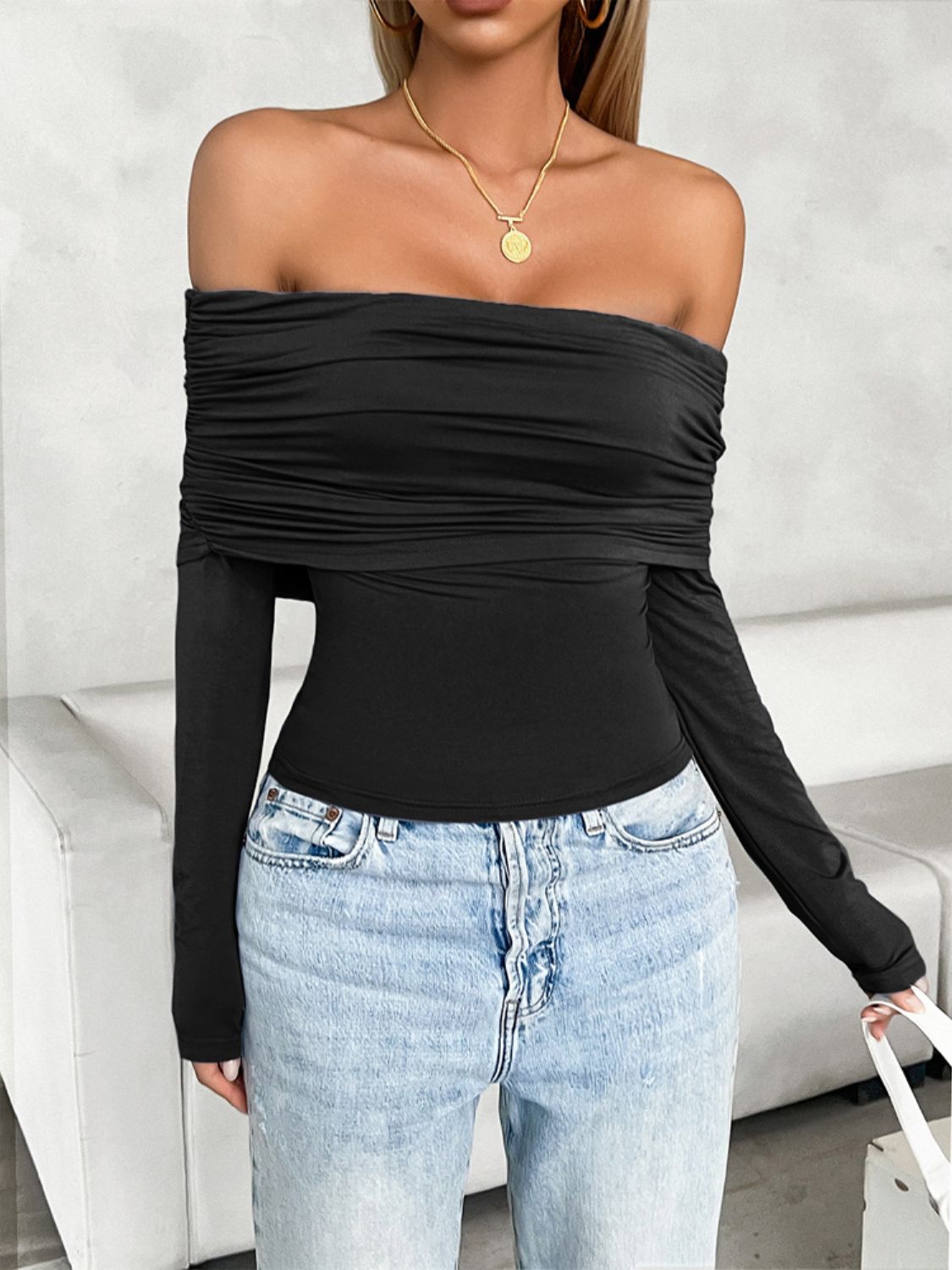 Sensual Shoulder Shirt