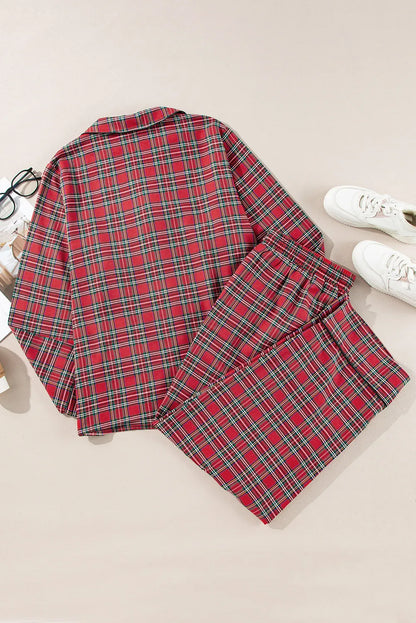 Plaid Bliss Lounge Set