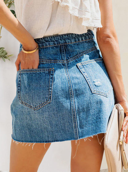 Chelsea Denim Skirt