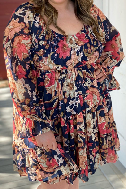 Autumn Flower Dress