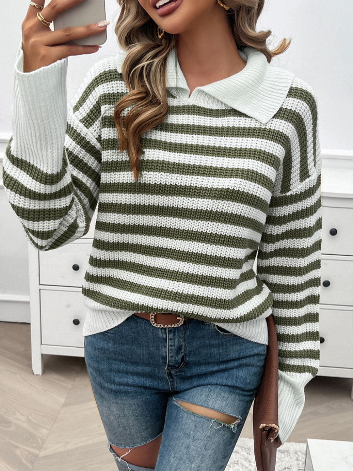 Devine Striped Sweater